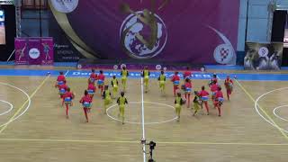 Podio POM POM kadet A-team 5 HK, XVI. EUROPEAN MAJORETTE CHAMPIONSHIP 2019 Zagreb