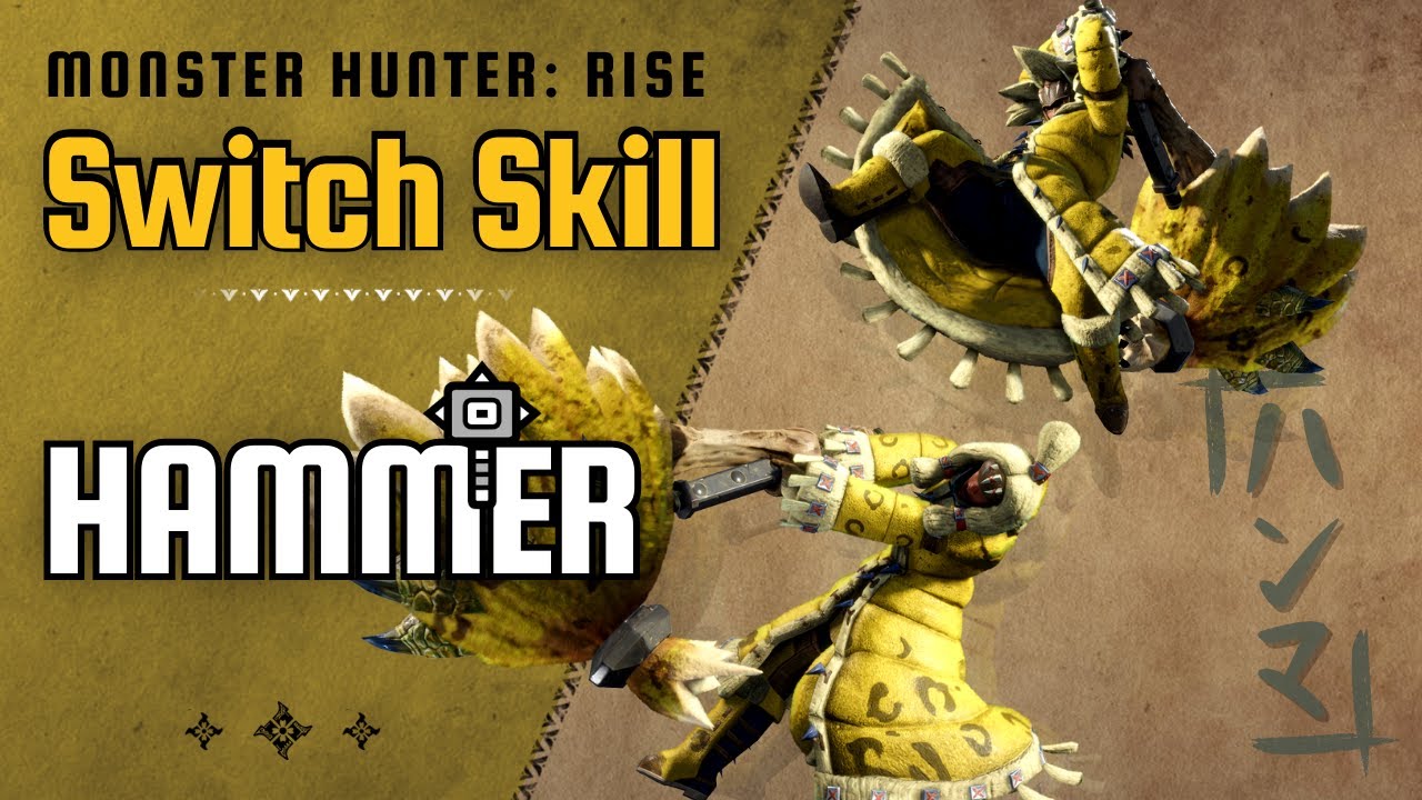 Switch Skill HAMMER | Monster Hunter Rise - YouTube