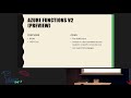Azure Functions Deep Dive - Sia