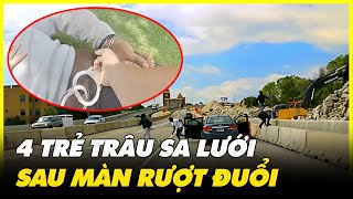 4 Trẻ Trâu Phạm Tội Sa Lưới Sau Màn Truy Đuổi Nghẹt Thở Của Cảnh Sát Mỹ