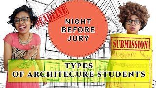 THE NIGHT BEFORE JURY | ft. ARCHITECTURE STUDENTS | MISS ARCHI GIRL