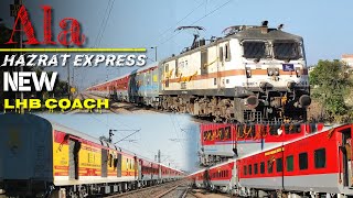 14321 || Ala Hazrat Express New LHB Coach Run || Bareilly Bhuj Express First LHB Coach Run