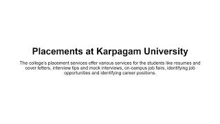 Karpagam University Coimbatore Review | Campus  | Placement | Scholarship | Hostel | Admission 2022