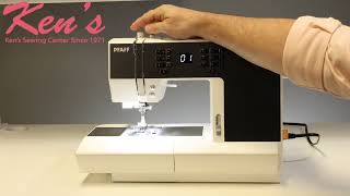 Pfaff Passport 2.0 Sewing Machine Feature Overview