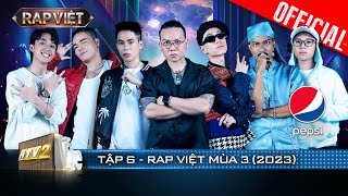 Rap Việt Mùa 3 - Tập 6: Andree tung chiêu cuối, “cướp” thí sinh trước mắt Thái VG | Rap Việt 2023