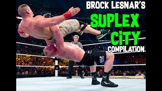 Brock Lesnar's Suplex City Compilation