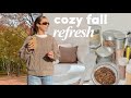 MID FALL RESET 🍂 making granola, daiso haul, hair makeover + easy fall dinners