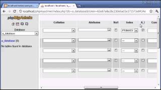 Beginner PHP Tutorial 135 - Creating Tables
