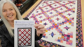 Lovely Friendship Chain Quilt Tutorial!