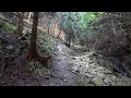 【ハイキング】 大阪：妙見山 初谷渓谷コース 9　myoken mountain hike hatsutani ravine course