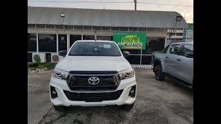 2019 Toyota Hilux Revo Rocco 2800 Double Cab 4WD Thailand Auto White (Cheapest Price)