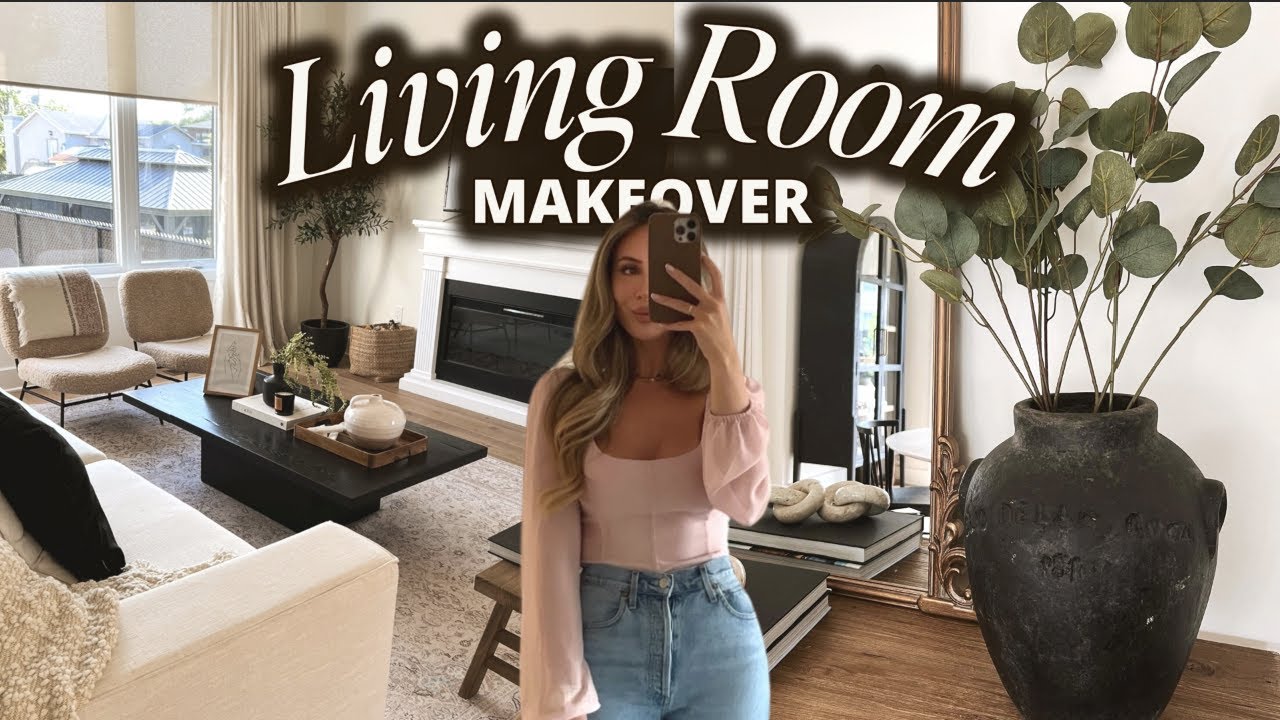 Living Room Makeover Homegoods Haul Youtube