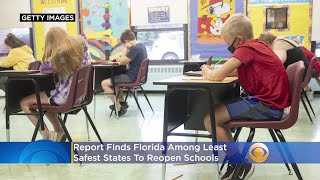 Florida Among Least Safest States To Reopen Schools, Report Finds