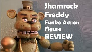 SHAMROCK FREDDY WALMART FUNKO FNAF ACTION FIGURE REVIEW! - Five Nights at Freddy's Toys Merch Review