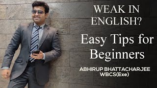 Speak Fluent English \u0026 Master English with confidence by Abhirup Bhattacharjee WBCS | Easy Tips