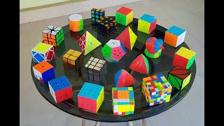 MY CUBE COLLECTIONS - എന്റെ കൈവശമുള്ള ക്യൂബുകൾ |Twisty Puzzles