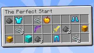 The Perfect Start in Minecraft Battle Royale