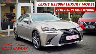 Lexus GS300H Luxury Model 2016 2.5L Petrol Hybrid