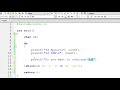 do-while Loop In C Programming Language