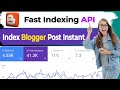 How to Index Blogger Blog Post in Google Quickly 2024