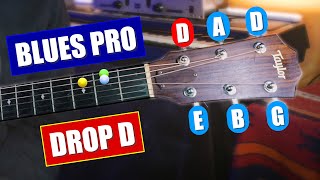 Los PROFESIONALES tocan BLUES y ROCK AND ROLL con afinación de Guitarra DROP D