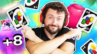 Who's Lucky? YOU'RE NOT! | UNO Team Games w/ Friends