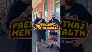 Free Muay Thai for Mental Health and BBQ (sponsors wanted) #mensmentalhealth #recovery #muaythai