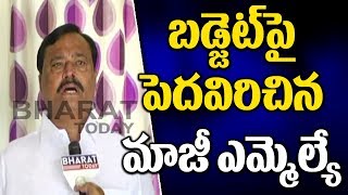 TDP Ex MLA Parthasarathy Face To Face Over AP Budget || Water Projects || Anantapur