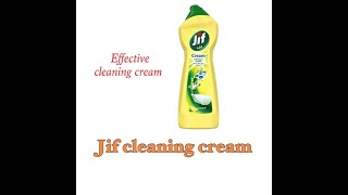 Jif Cleaning Cream Lemon Scent || Effective Cleaning Cream|| Review || Usage