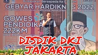 GEBYAR HARDIKNAS || GOWES PENDIDIKAN 222 KM || DISDIK DKI JAKARTA