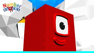 New Meta Numberblocks Cube 100x100x100 is Numberblocks 1,000,000 GIANT - Learn to Count Big Numbers!