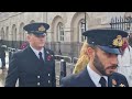 Both kings guards carries swords when navy officers  salutes them #horseguardsparade