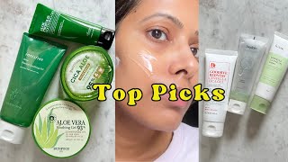 Best Aloe Gel in India + Best Cica gel for face