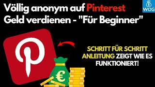 Geld verdienen auf Pinterest mit Affiliate Marketing | Ideal für Anfänger