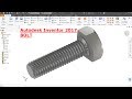 Autodesk Inventor Tutorial Bolt