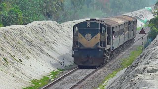 বাংলাদেশী লং রুটের লোকাল ট্রেন || রকেট মেইল ​​/ রকেট এক্সপ্রেস ট্রেন || পার্বতীপুর থেকে খুলনা