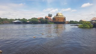 ទេសភាពនៅភូមិទៅធ្វើជាប់ទន្លេ