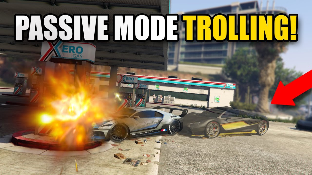 Passive Mode Trolling Gta 5 Thug Life 402 Youtube