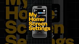 Best iOS 18 Home Screen Settings