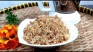 Cách làm Chà Bông thịt heo bằng máy xay sinh tố nhanh gọn tơi sợi của Hồng Thanh Food