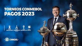 Torneos CONMEBOL | Pagos por participación 2023