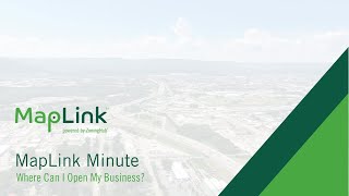MapLink Minute: Where Can I Put My Business?
