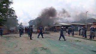 Burundi reprime novos protestos contra o presidente