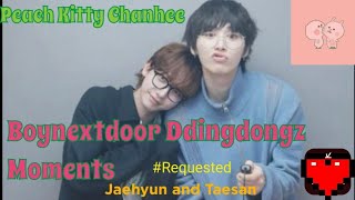 Boynextdoor Ddingdongz Moments #1 - Jaehyun and Taesan (request)