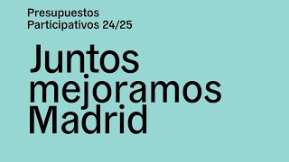 Participa y decide: arranca la votación de los presupuestos participativos en Madrid