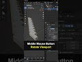 🔥3d modeling in blender Step 9 🙌Array Modifier🙌 👍👍👀 #blender #blender3d #shorts