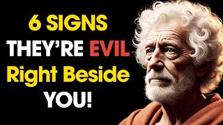 6 RED FLAGS That EXPOSE the EVIL Person Right Beside You! | Stoic Philosophy