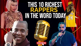 top 10 richest rapper in the world #Richest rappers 2024 #music #rapper #mucians #rappers