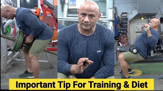 Important tip for training & diet | Mukesh Gahlot #youtubevideo