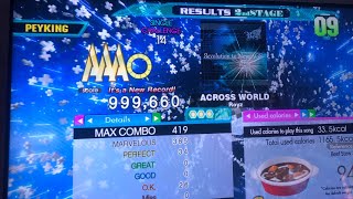 (DDR A20+) 14 PFC#105 ACROSS WORLD (CSP-14) 999,660!!!